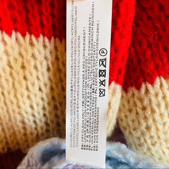 JOA loose knit striped sweater NWT - Picture 6 of 7